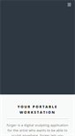 Mobile Screenshot of forgerapp.com